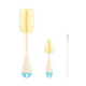 Set de perii pentru curatarea biberoanelor 3 in 1, Albastru, Kikka Boo 695177