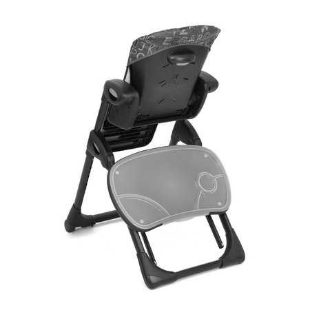 Scaun de masa Mimzy Recline, ABC Charcoal, 0-15 kg, Joie 695192