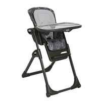 Scaun de masa Mimzy Recline, ABC Charcoal, 0-15 kg, Joie