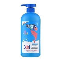 Gel de dus 3in1 pentru copii Kids, Piersica, 1 litru, Formal Bee