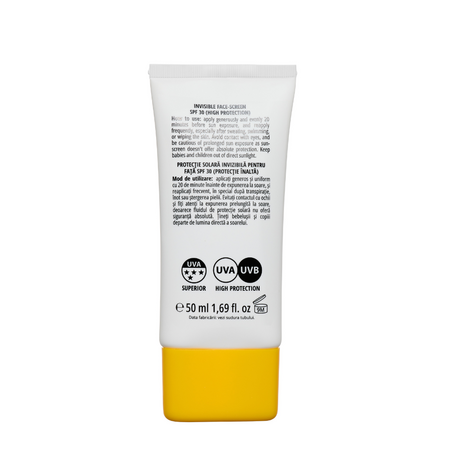 Crema solara invizibila pentru fata Spf 30 Solar, 50 ml, Viorica 695295
