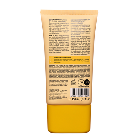 Lotiune de protectie solara antioxidanta Spf 50 Solar, 150 ml, Viorica 695303
