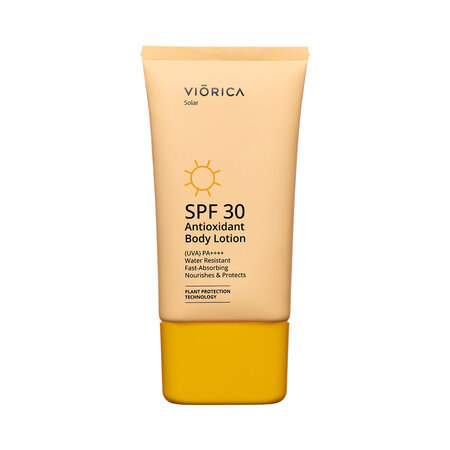 Lotiune de protectie solara antioxidanta Spf 30 Solar, 150 ml, Viorica