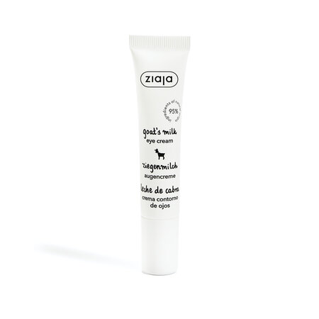 Crema hidratanta de ochi cu proteine din lapte de capra, 15 ml, Ziaja