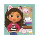 Puzzle, Gabby si prietenii, +5 ani, 3 x 55 piese, Dino Toys 695463