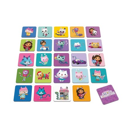 Joc de memorie, Casa de papusi a lui Gabby, +4 ani, Dino Toys 695471