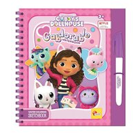Carte de colorat Waterbook, Gabby's Dollhouse, +3 ani, Lisciani
