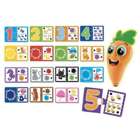 Set cu pix interactiv, Invat culorile, +2 ani, Lisciani 695530