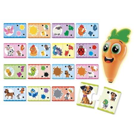 Set cu pix interactiv, Ferma Vesela, +2 ani, Lisciani 695534