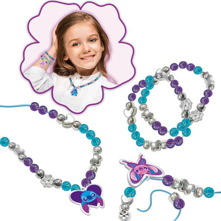 Set de creatie Bijuterii, Stitch, +7 ani, Lisciani 695571