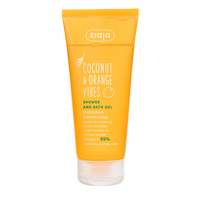 Gel de dus Coconut & Orange Vibes, 200 ml, Ziaja