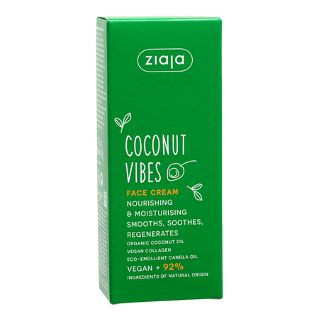 Crema de fata Coconut Vibes, 50 ml, Ziaja 695742