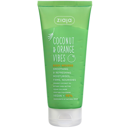 Mousse pentru corp Coconut & Orange Vibes, 200 ml, Ziaja