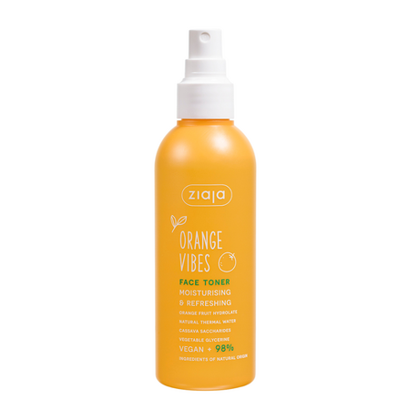 Lotiune tonica de fata Orange Vibes, 190 ml, Ziaja
