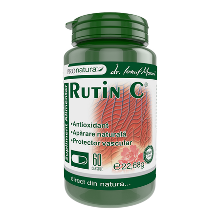Rutin C, 60 capsule, Pro Natura
