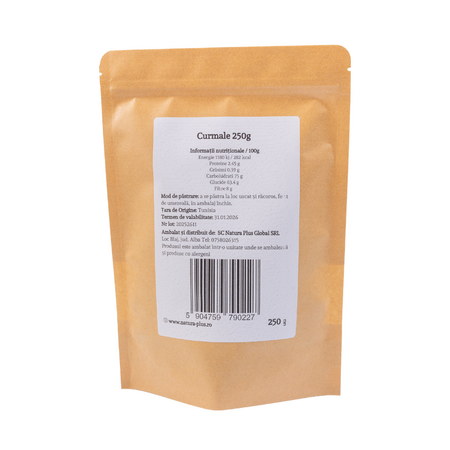 Curmale fara samburi, 250 g, Natura Plus 695786