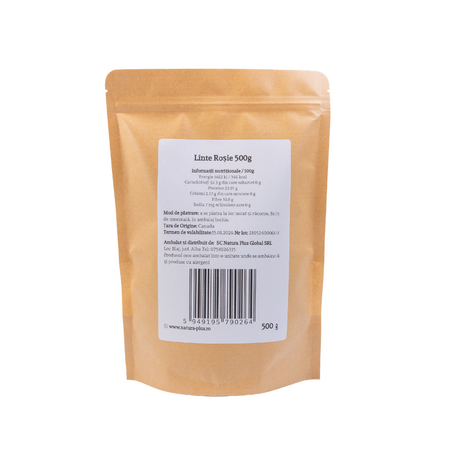 Linte rosie, 500 g, Natura Plus 695887