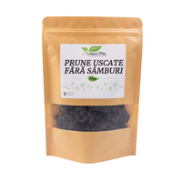 Prune uscate fara samburi, 250 g, Natura Plus