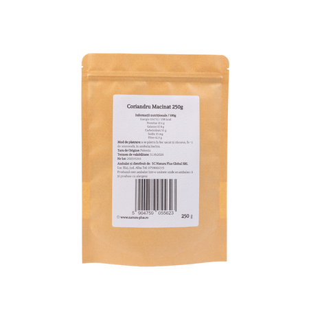 Coriandru macinat, 250 g, Natura Plus 695933