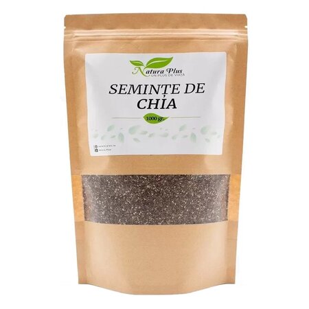 Seminte de chia, 100a g, Natura Plus