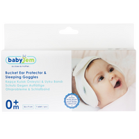 Bentita 2 in 1 pentru urechi, Antracit, 0 luni+, BabyJem