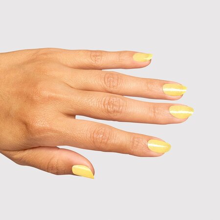 Lac de unghii cu efect de gel Infinite Shine OPI'm Dreaming, Slay Hello to Yellow, 15 ml, Opi 696125