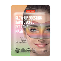 Masca gel pentru zona din jurul ochilor, Glow-up Boosting Rainbow, 1 bucata, Purederm