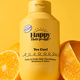 Balsam hidratant cu Ulei de Ricin si Portocale pentru par cret si ondulat, 355 ml, Happy Hair People 696205