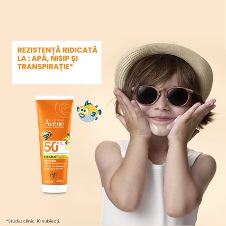 Lotiune cu protectie solara SPF50+ pentru copii, 250 ml, Avene 696200