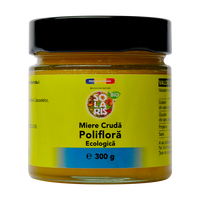 Miere Eco cruda Poliflora, 300 g, Solaris