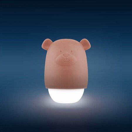 Lampa de veghe cu senzor de lumina, Maro, Benny the Bear, 10 luni+, Zazu Kids 696320