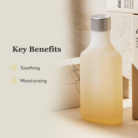 Esenta hidratanta si calmanta, 150 ml, Ongredients 696375