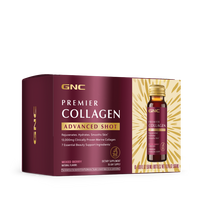 Shoturi cu peptide de colagen marin hidrolizat Premier Collagen, Fructe de padure, 10 bucati x 50 ml, GNC