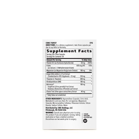 Hello Harmony, 90 capsule, GNC 696445