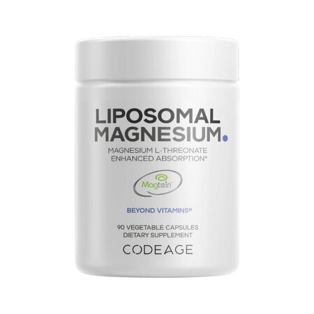 Magneziu L-Treonat liposomal CodeAge, 90 capsule, GNC