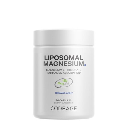Magneziu L-Treonat liposomal CodeAge, 90 capsule, GNC