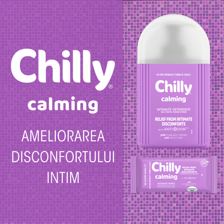 Servetele pentru igiena intima, Calming, 12 bucati, Chilly 760682