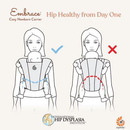 Marsupiu ergonomic Embrace, Sage Meadows, + 0 luni, Ergobaby 696471