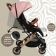 Carucior sport pentru copii Travel, Pink, Appekids 696506