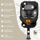 Scaun auto I-Size Rear-Facing 360 Pro Confort, 40-150 cm, Gey, Appekids 696519