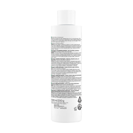 Sampon antimatreata pentru par normal spre gras Dercos, 200 ml, Vichy 816433