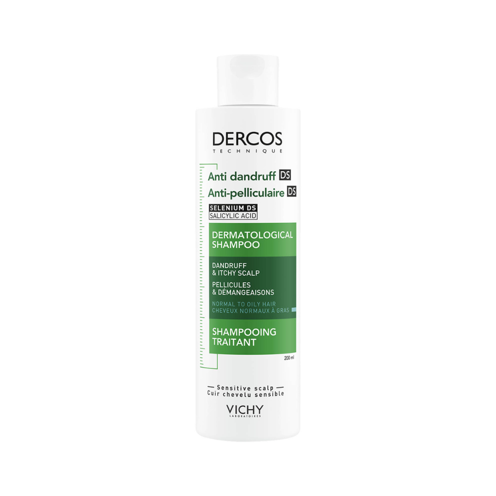 Sampon antimatreata pentru parul normal si gras Dercos, 200 ml, Vichy