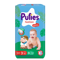 Scutece chilotel Fashion, Nr 3.6-11 kg, 50 bucati, Pufies