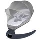Leagan electric pentru bebelusi Evoque, Powder Grey, Appekids 696567