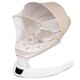 Leagan electric pentru bebelusi Evoque, Bubble Beige, Appekids 696573