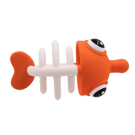 Inel Gingival din silicon Clownfish, Orange, Mombella 696588
