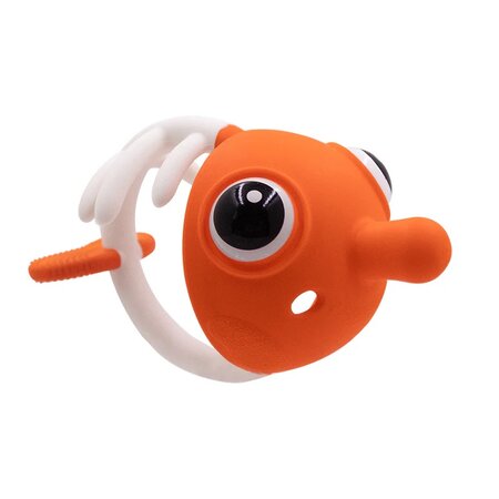 Inel Gingival din silicon Clownfish, Orange, Mombella 696590