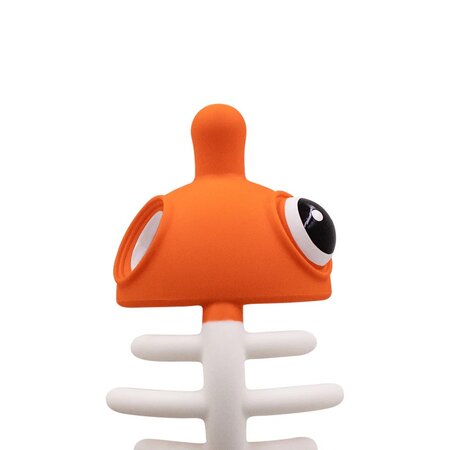 Inel Gingival din silicon Clownfish, Orange, Mombella 696589