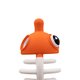 Inel Gingival din silicon Clownfish, Orange, Mombella 696589