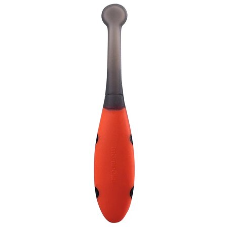 Periuta de dinti din silicon pentru antrenament, Buburuza, 6 luni+, Mombella 696594